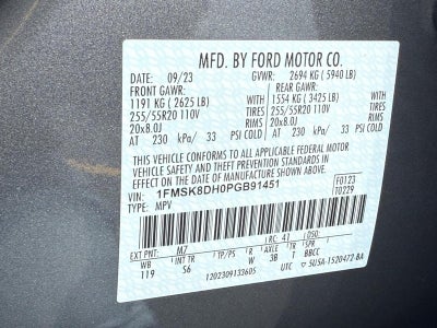 2023 Ford Explorer XLT 4WD