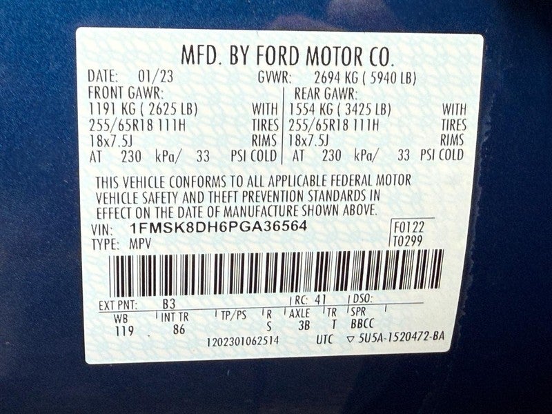 2023 Ford Explorer XLT 4WD