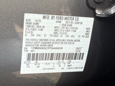 2026 Ford Explorer ST 4WD