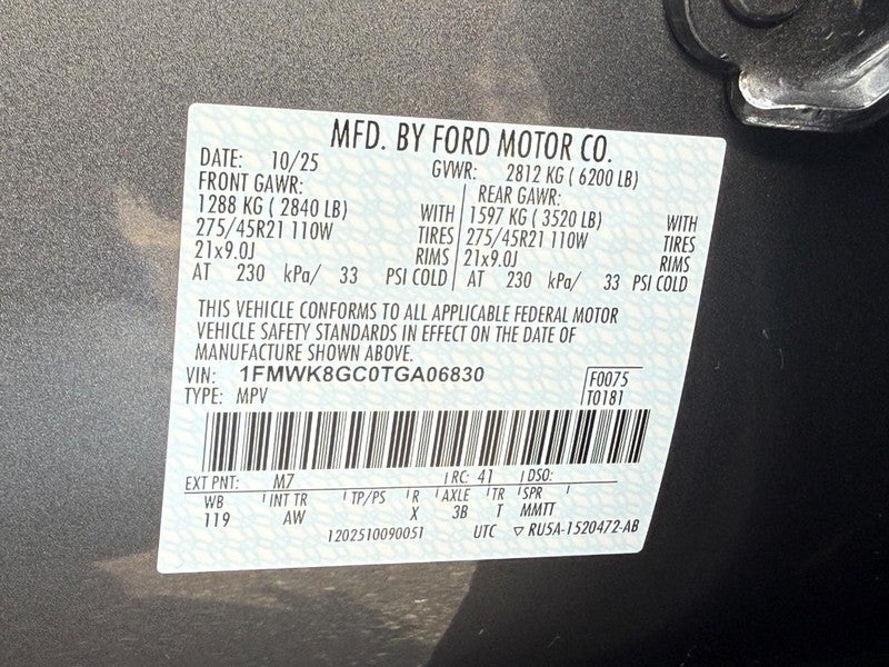 2026 Ford Explorer ST 4WD