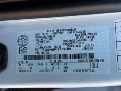2023 Ford F-150 XL 4WD SuperCrew 5.5' Box