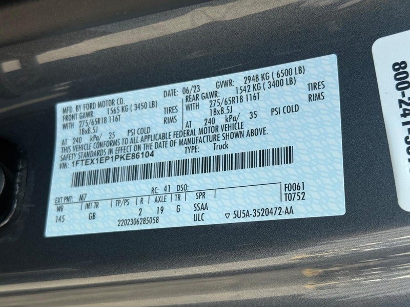 2023 Ford F-150 4WD STX SuperCab