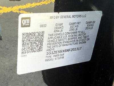 2022 Chevrolet Malibu 4dr Sdn Premier