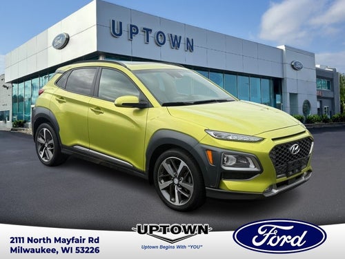 2018 Hyundai Kona Ultimate 1.6T DCT AWD w/Lime Accent