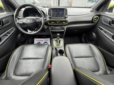 2018 Hyundai Kona Ultimate 1.6T DCT AWD w/Lime Accent