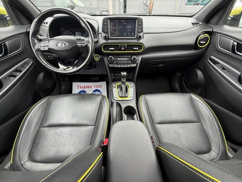 2018 Hyundai Kona Ultimate 1.6T DCT AWD w/Lime Accent