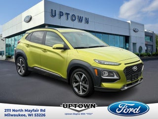 2018 Hyundai Kona Ultimate 1.6T DCT AWD w/Lime Accent