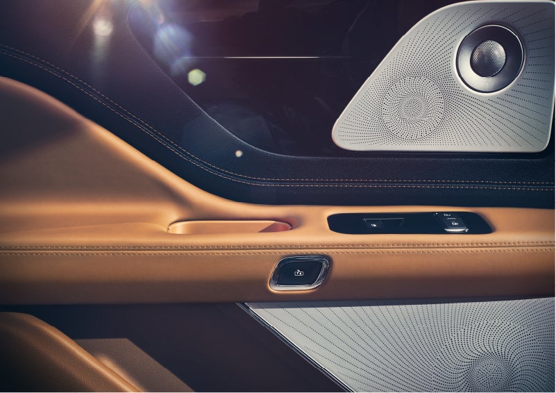 An array of available audio speakers are shown in a 2023 Lincoln Aviator® SUV | Uptown Lincoln in Wauwatosa WI