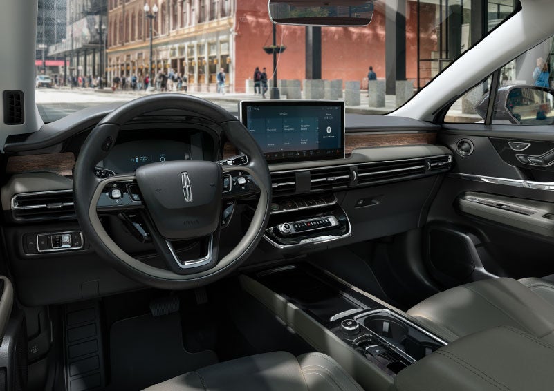 The interior dashboard of 2024 Lincoln Corsair® SUV is shown here. | Uptown Lincoln in Wauwatosa WI