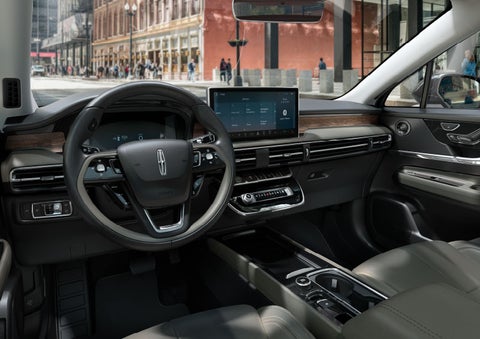 The interior dashboard of 2024 Lincoln Corsair® SUV is shown here. | Uptown Lincoln in Wauwatosa WI