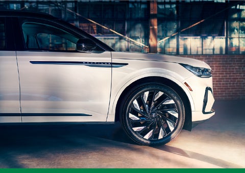The wheels of the available Jet Appearance Package are highlighted. | Uptown Lincoln in Wauwatosa WI