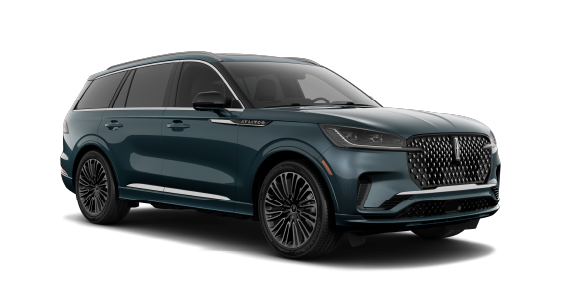 2026 Lincoln Black Label™ Aviator® model shown in Cenote Green Bright Colorant Clearcoat.