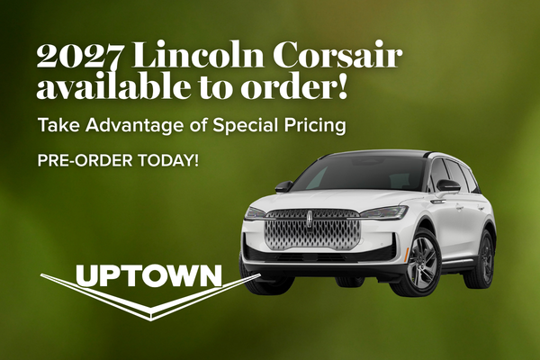2027 Lincoln Corsair available to order at Uptown Lincoln